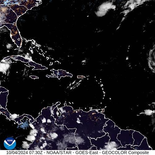 Satellite - Jamaica - Fri 04 Oct 04:30 EDT