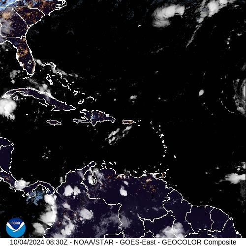 Satellite - Jamaica - Fri 04 Oct 05:30 EDT