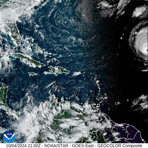 Satellite - Alizes Ouest - Fri 04 Oct 18:00 EDT