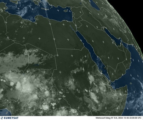 Satellite - Gulf of Aden - Sat 05 Oct 19:00 EDT