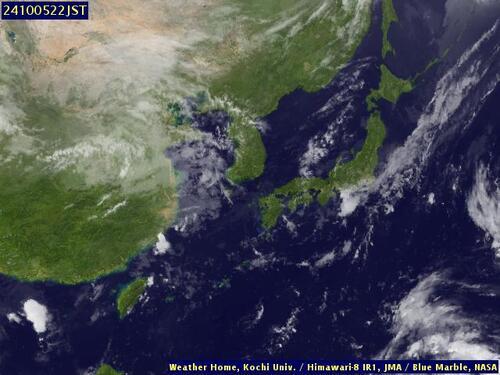 Satellite - Bo Hai - Sat 05 Oct 11:00 EDT