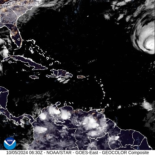 Satellite - Alizes Ouest - Sat 05 Oct 03:30 EDT