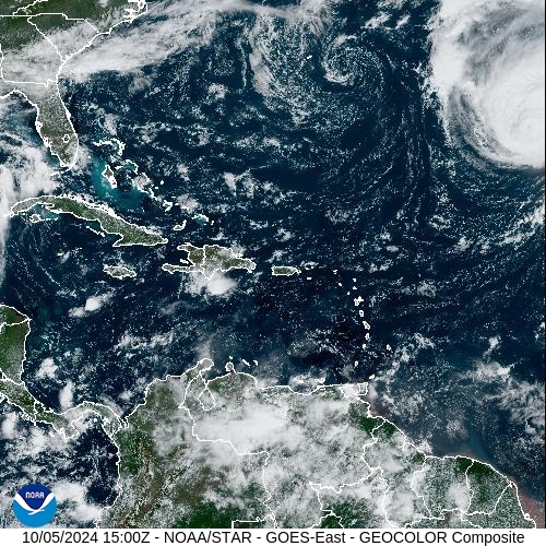 Satellite - Alizes Ouest - Sat 05 Oct 12:00 EDT