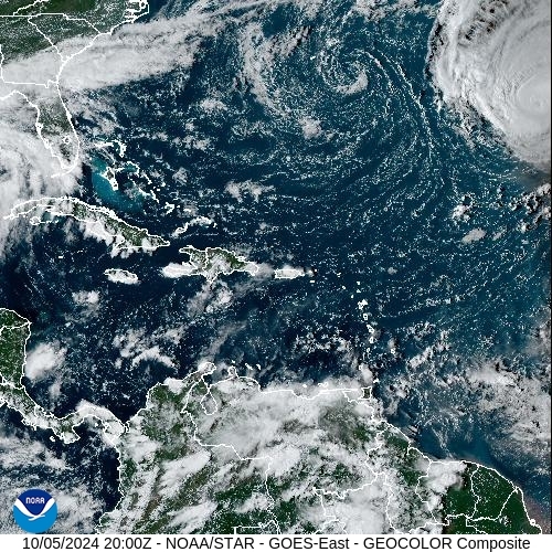 Satellite - Alizes Ouest - Sat 05 Oct 17:00 EDT