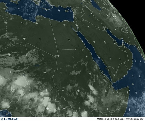 Satellite - Gulf of Aden - Sun 06 Oct 00:00 EDT