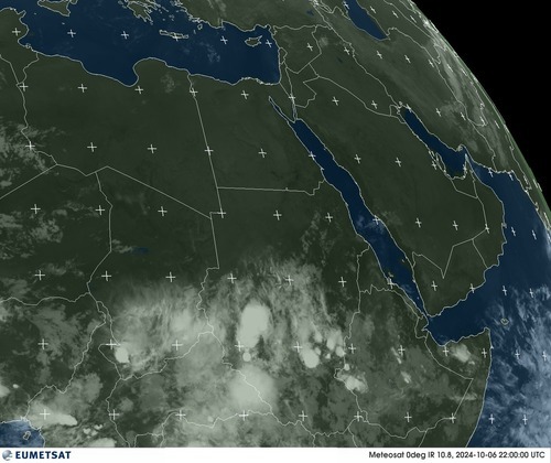 Satellite - Gulf of Aden - Sun 06 Oct 19:00 EDT