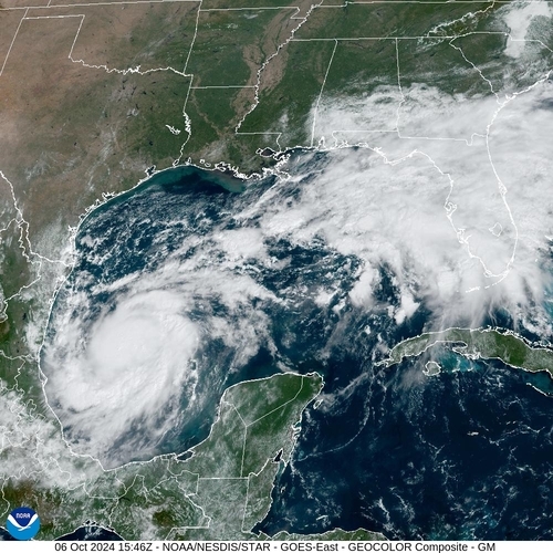 Satellite - Gulf of Mexico - Sun 06 Oct 12:46 EDT