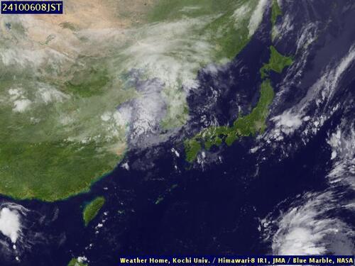 Satellite - South China Sea/North - Sat 05 Oct 21:00 EDT