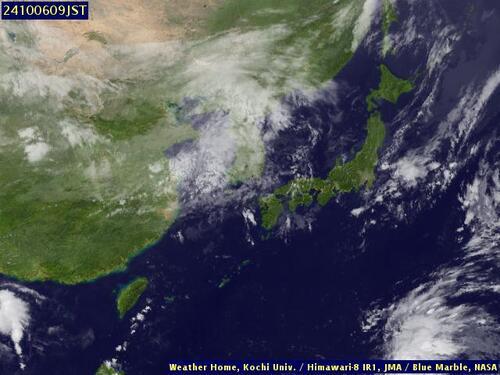 Satellite - Sea of Japan - Sat 05 Oct 22:00 EDT