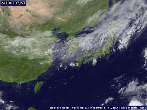 Satellite - Philippine Sea (Centr.) - Sun 06 Oct 20:00 EDT