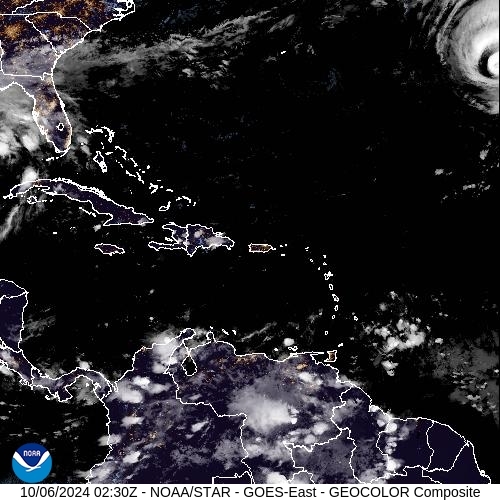 Satellite - Lesser Antilles - Sat 05 Oct 23:30 EDT