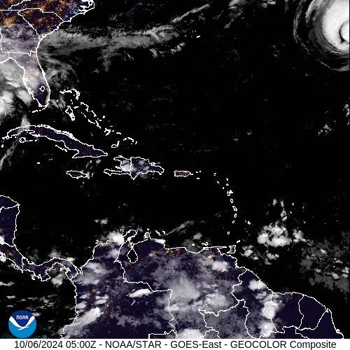 Satellite - Alizes Ouest - Sun 06 Oct 02:00 EDT