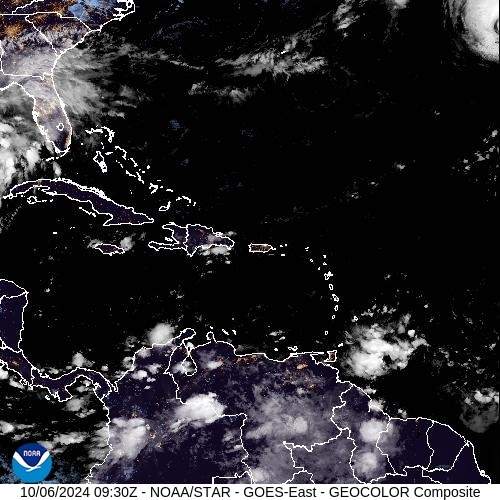 Satellite - Lesser Antilles - Sun 06 Oct 06:30 EDT