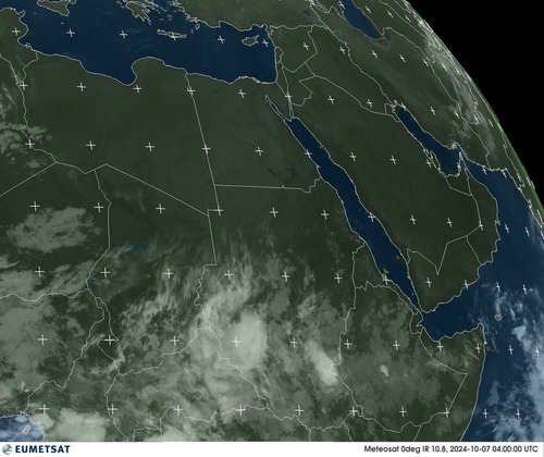 Satellite - Arabian Sea - Mon 07 Oct 01:00 EDT