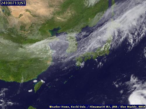 Satellite - Hokkaido - Mon 07 Oct 02:00 EDT