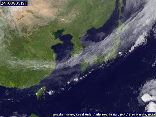 Satellite -  - Mon 07 Oct 18:00 EDT