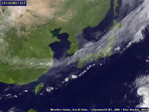 Satellite - Bo Hai - Mon 07 Oct 20:00 EDT