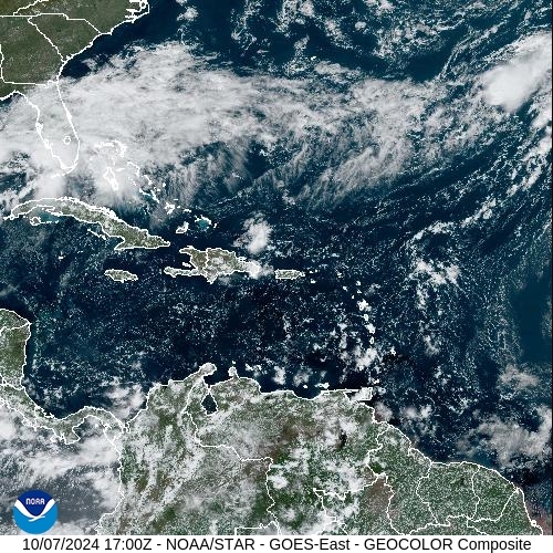 Satellite - Haiti - Mon 07 Oct 14:00 EDT