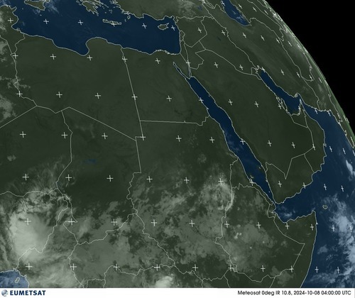 Satellite - Central - Tue 08 Oct 01:00 EDT