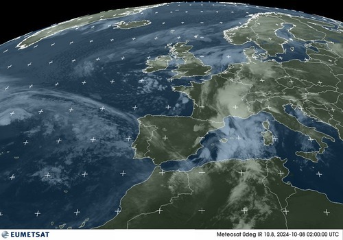 Satellite - Belgian Coast - Tu, 08 Oct, 04:00 BST