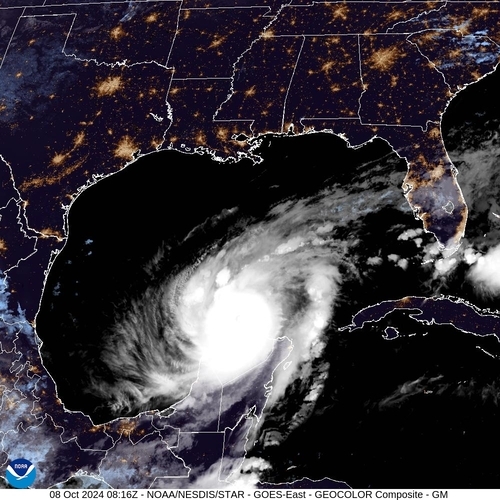 Satellite - Cuba/West - Tue 08 Oct 05:16 EDT