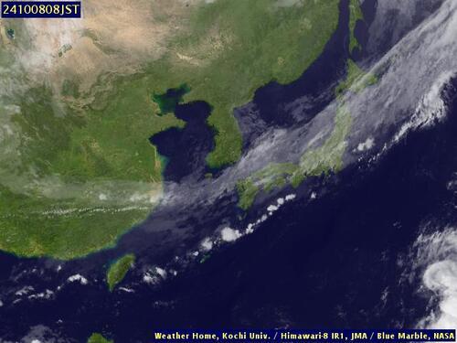 Satellite -  - Mon 07 Oct 21:00 EDT