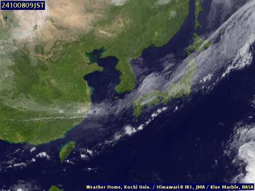 Satellite -  - Mon 07 Oct 22:00 EDT