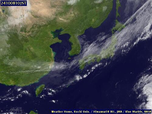 Satellite -  - Mon 07 Oct 23:00 EDT