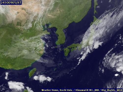 Satellite -  - Tue 08 Oct 18:00 EDT