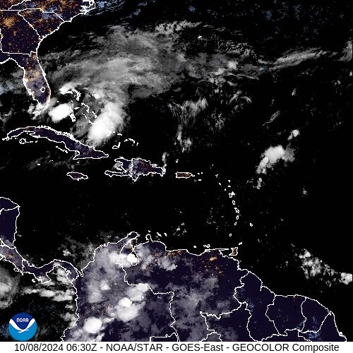 Satellite - Jamaica - Tue 08 Oct 03:30 EDT