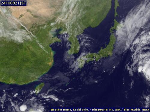 Satellite -  - Wed 09 Oct 10:00 EDT