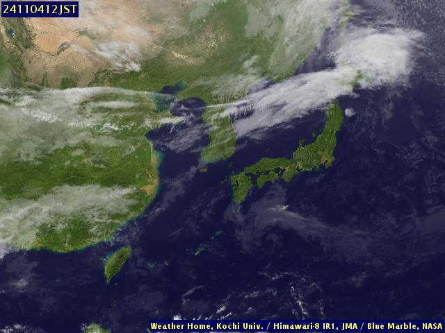 Satellite - Japan - Sun 03 Nov 23:00 EST