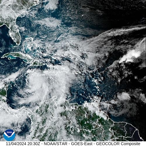 Satellite - Alizes Ouest - Mon 04 Nov 16:30 EST