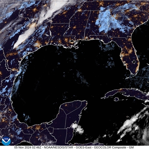 Satellite - Panama - Mon 04 Nov 22:46 EST