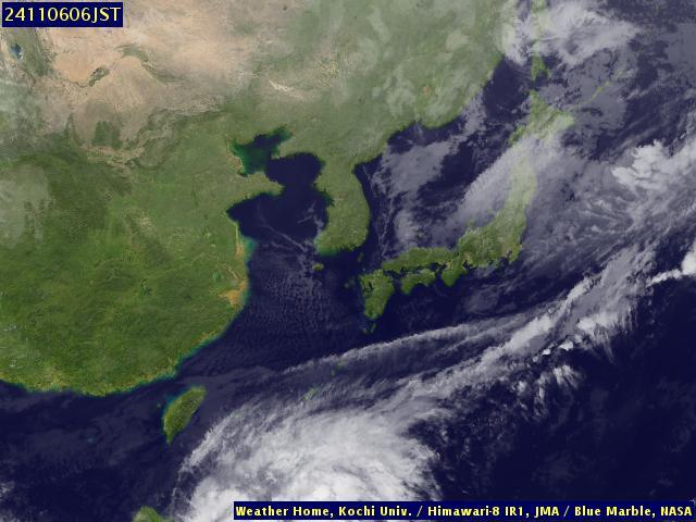 Satellite - Japan - Tue 05 Nov 17:00 EST