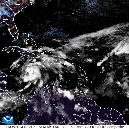 Satellite - Cuba/East - Mon 04 Nov 22:30 EST