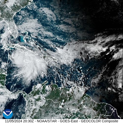 Satellite - Alizes Ouest - Tue 05 Nov 16:30 EST