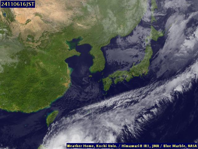 Satellite - Japan - Wed 06 Nov 03:00 EST