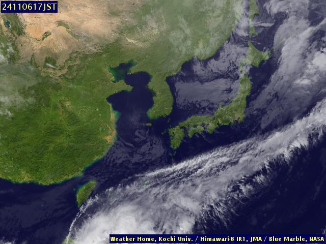 Satellite - Japan - Wed 06 Nov 04:00 EST