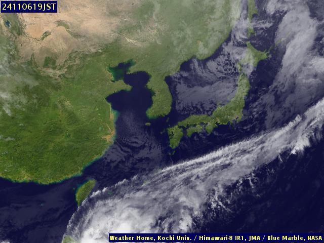 Satellite - Japan - Wed 06 Nov 06:00 EST