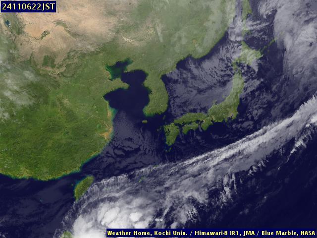 Satellite - Japan - Wed 06 Nov 09:00 EST