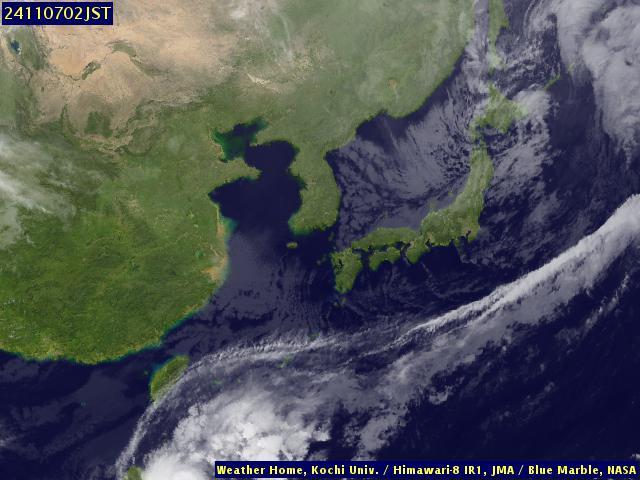 Satellite - Japan - Wed 06 Nov 13:00 EST