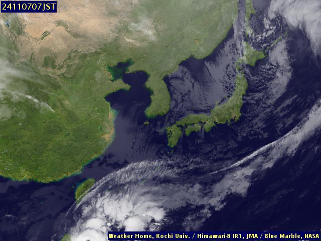 Satellite - Japan - Wed 06 Nov 18:00 EST