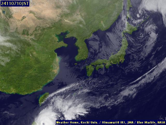 Satellite - Japan - Wed 06 Nov 21:00 EST