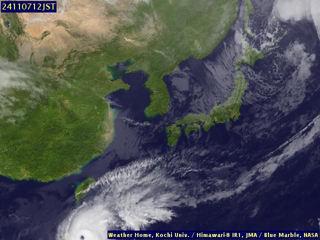 Satellite - Japan - Wed 06 Nov 23:00 EST