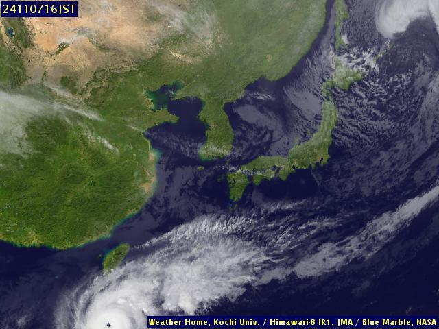 Satellite - Japan - Thu 07 Nov 03:00 EST