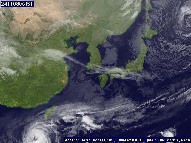 Satellite - Japan - Thu 07 Nov 17:00 EST