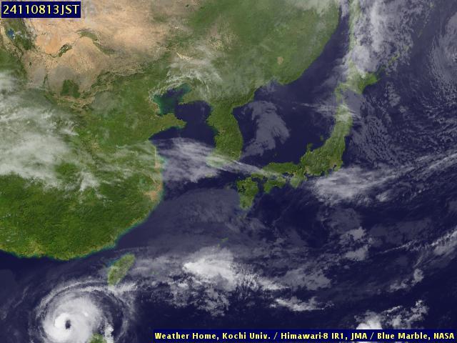 Satellite - Japan - Fri 08 Nov 00:00 EST