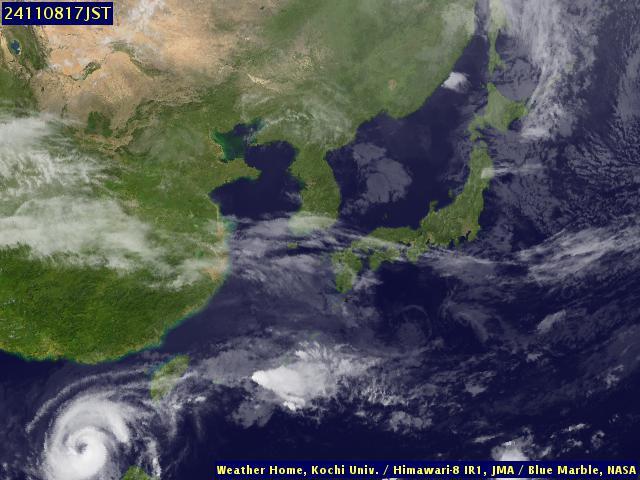 Satellite - Japan - Fri 08 Nov 04:00 EST