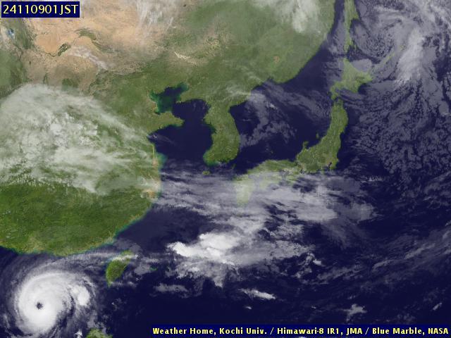 Satellite - Japan - Fri 08 Nov 12:00 EST